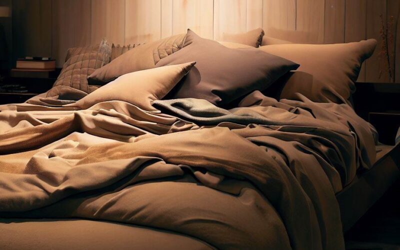 Sennik - łóżko z pościelą: znaczenie snu