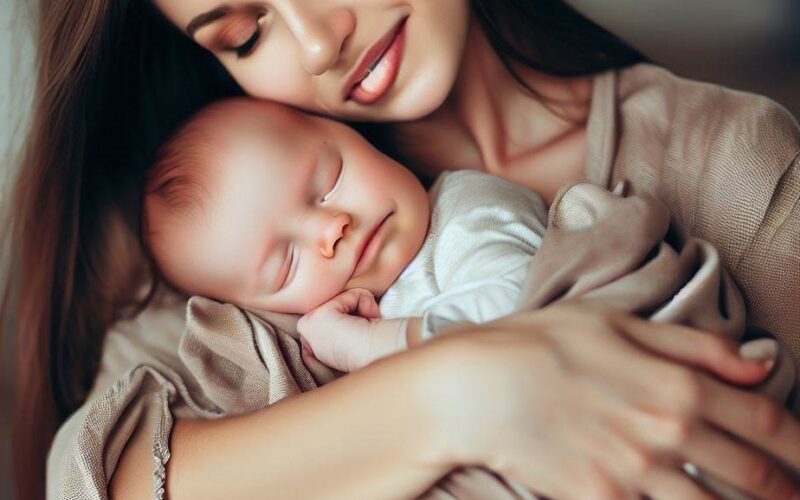 Sennik niemowlę na rękach - znaczenie snu