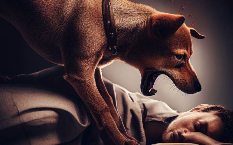 Sennik - pies atakujący: znaczenie snu