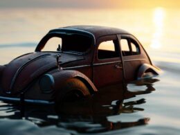 Sennik samochód w wodzie - znaczenie snu